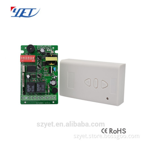 2 channel wireless receiver garage door YET420PC